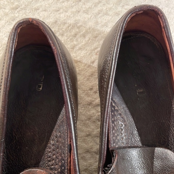 PRADA Chocolate Brown Sleek Loafers with Character - Picture 10 of 12
